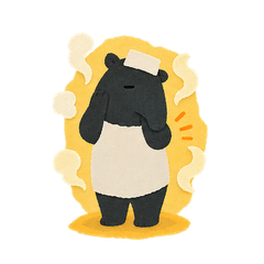湯上がりバクさん